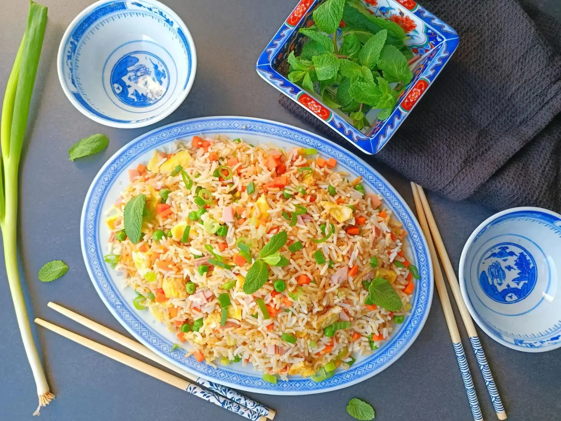 Riz cantonais maison : recette facile et rapide à réaliser