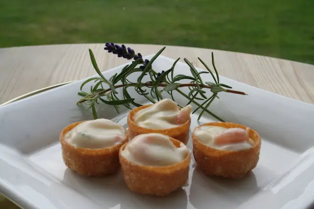 Croustade aux crevettes