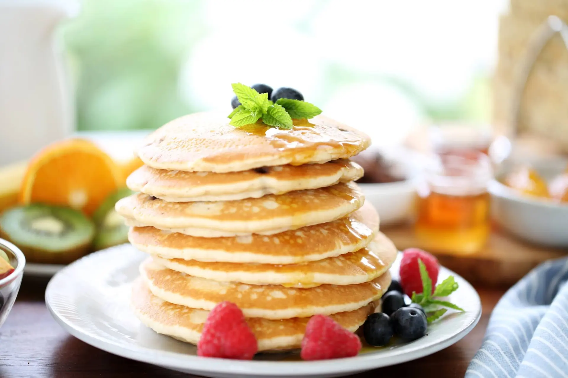 Pancakes au lait ribot
