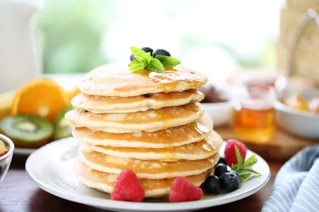 Pancakes au lait ribot