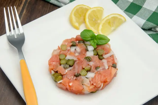 Recette tartare de saumon facile
