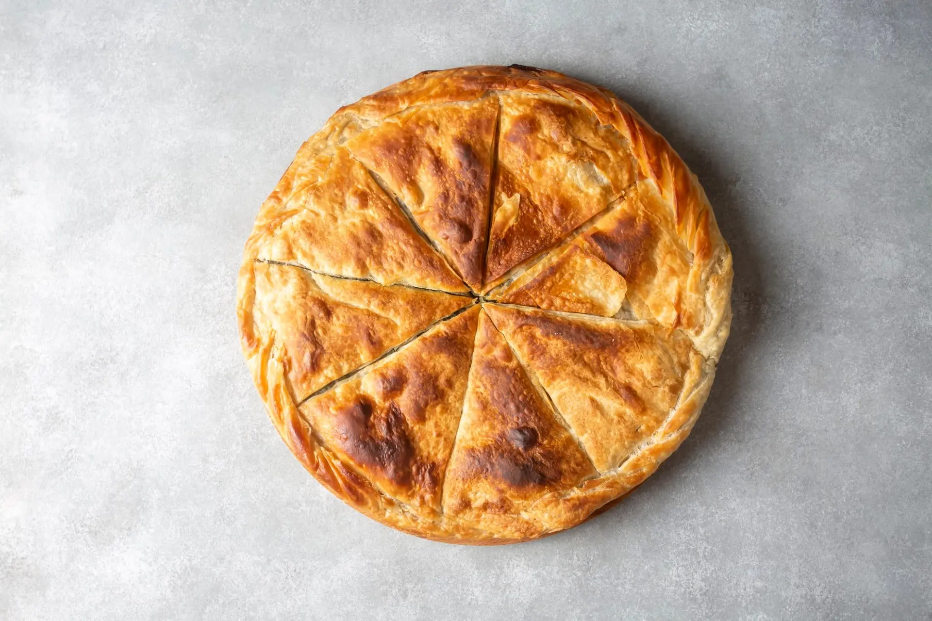 Spanakopita tarte aux épinards et à la feta