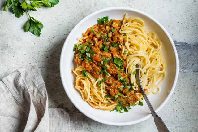 Bolognaise de lentilles