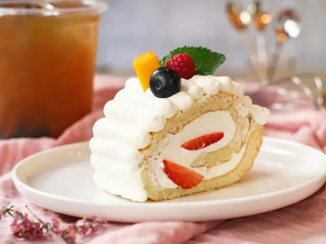 Gâteau suisse à la crème à la vanille