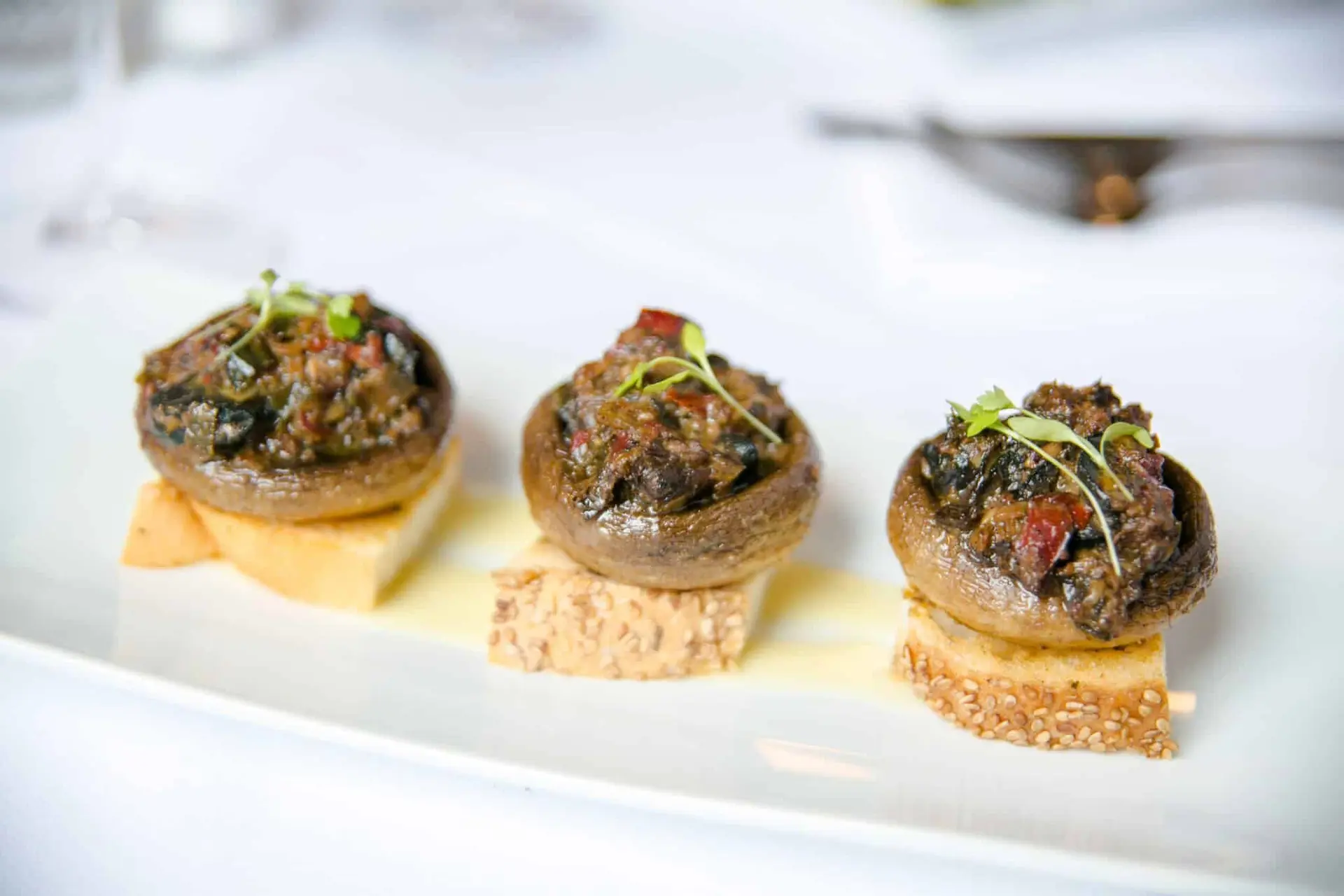 Recette champignons farcis