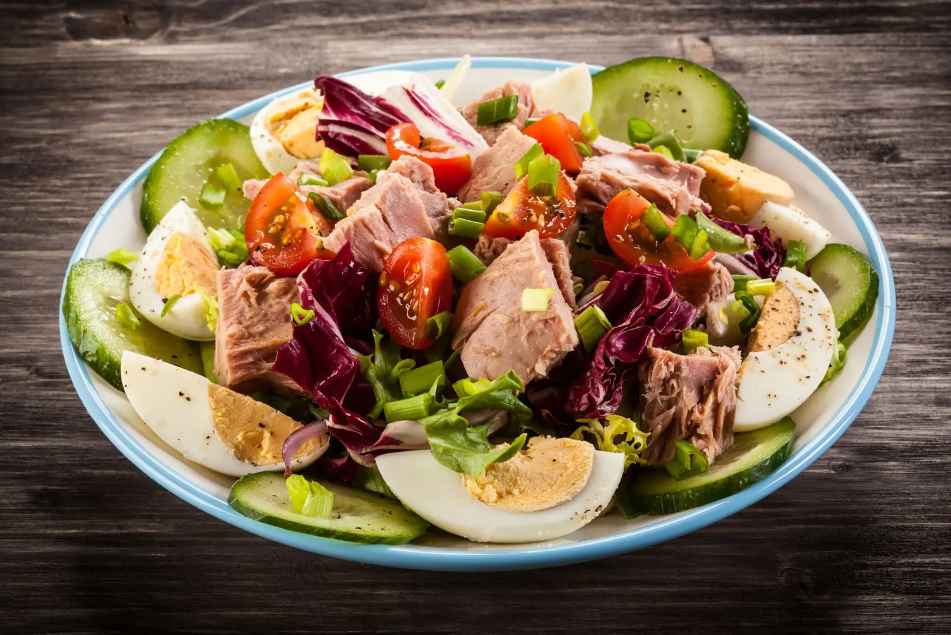 Recette salade d'été thon légumes