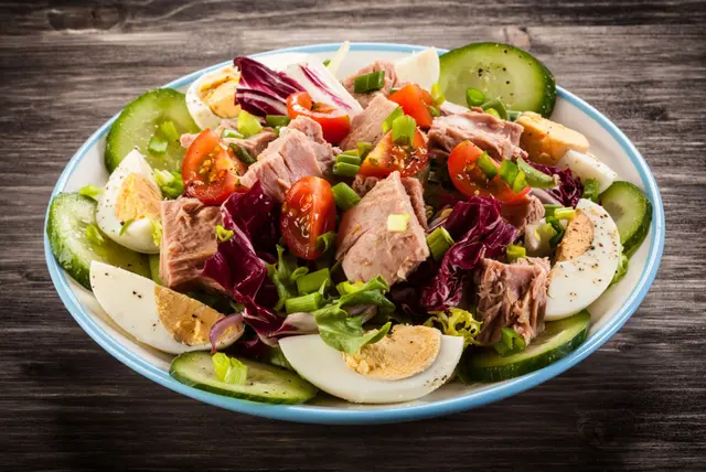 Recette salade d'été thon légumes