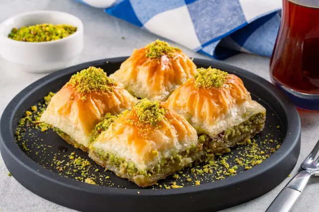Baklava aux pistaches