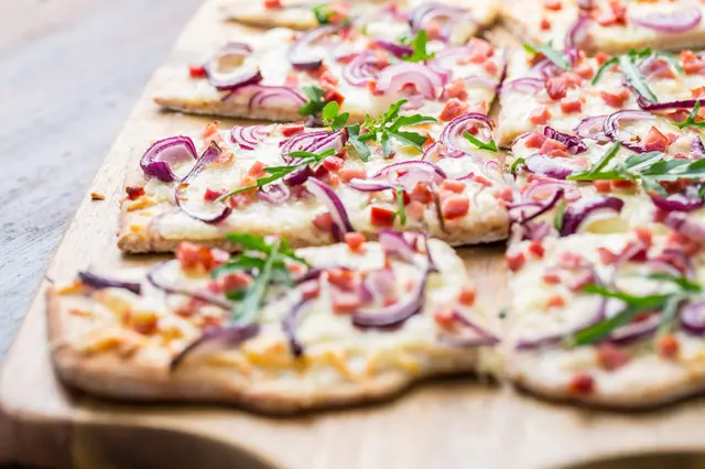 Flammekueche bacon oignons