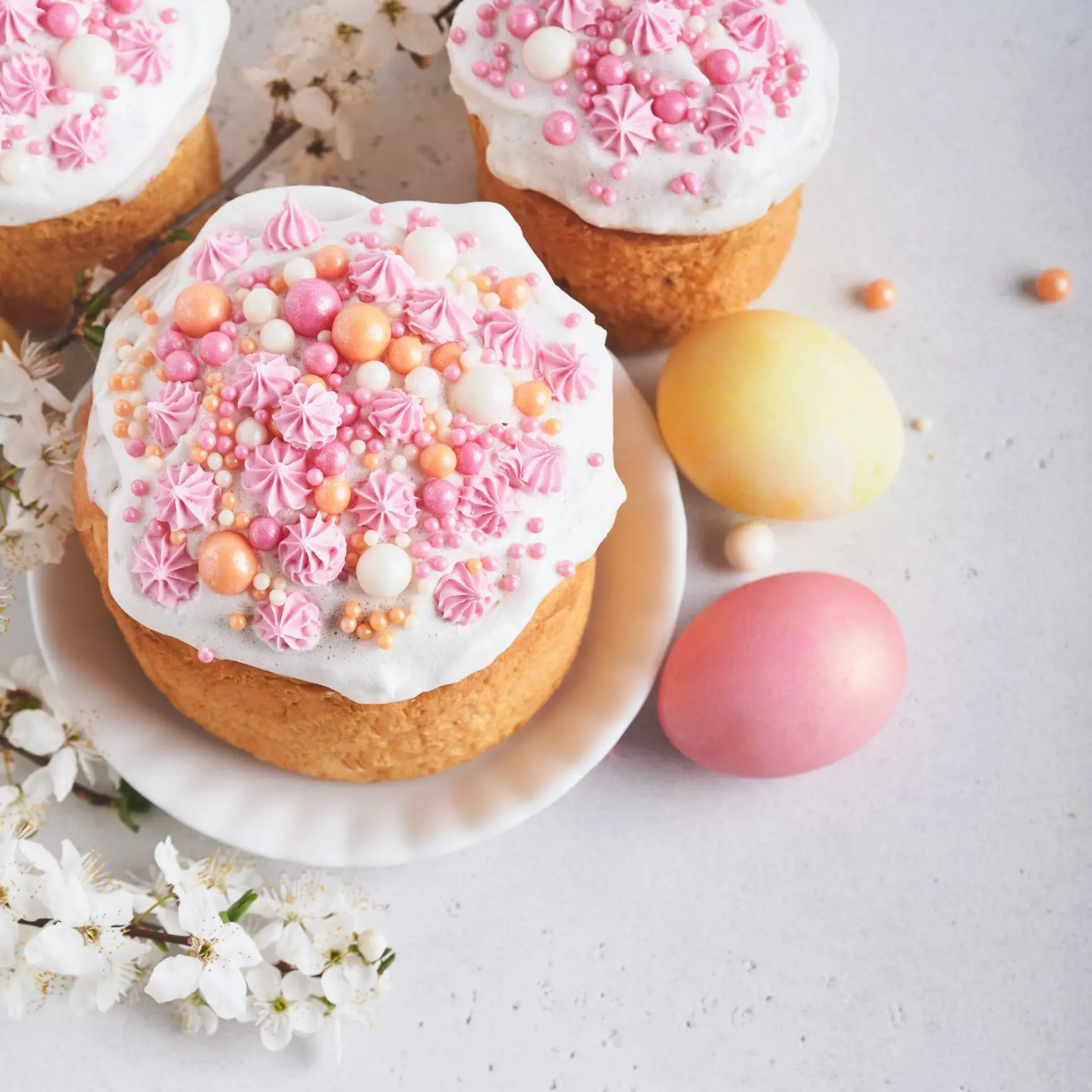 Pain sucré traditionnel de Pâques