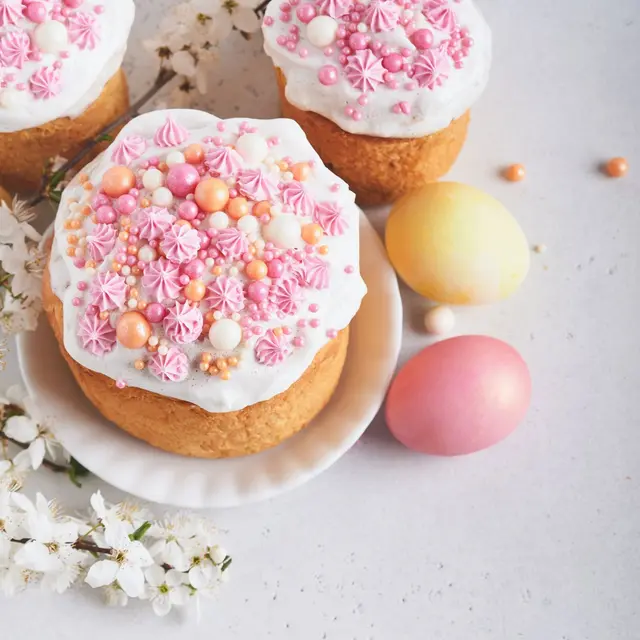 Pain sucré traditionnel de Pâques