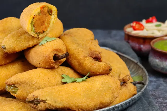 Recette mirch pakora