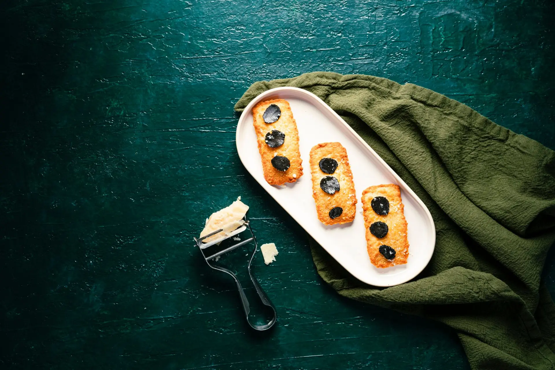Financiers à la truffe