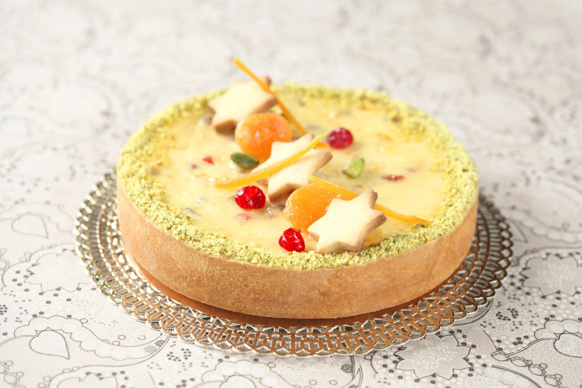 Cheesecake au chocolat blanc