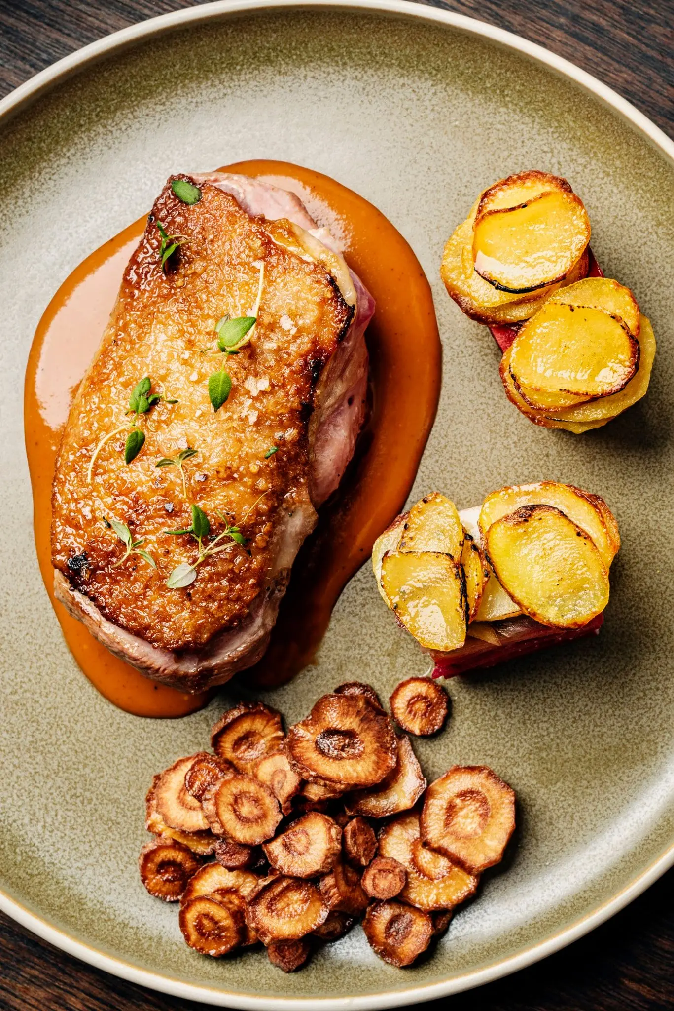 Recette de magrets de canard poêlés