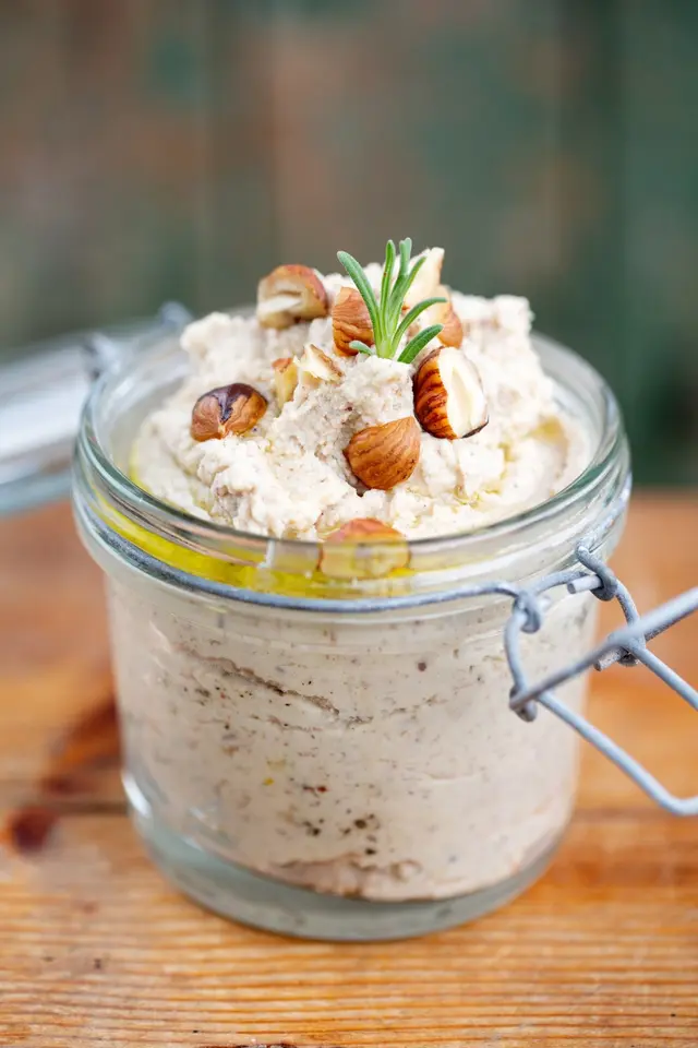 Pâte à tartiner végétalienne aux noisettes