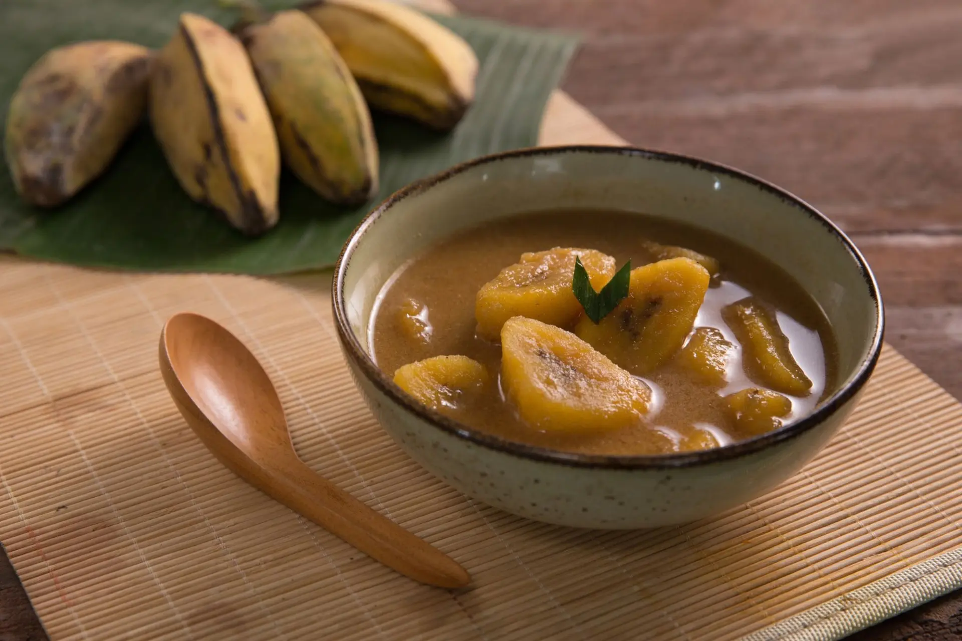 Compote de bananes à l'indonésienne