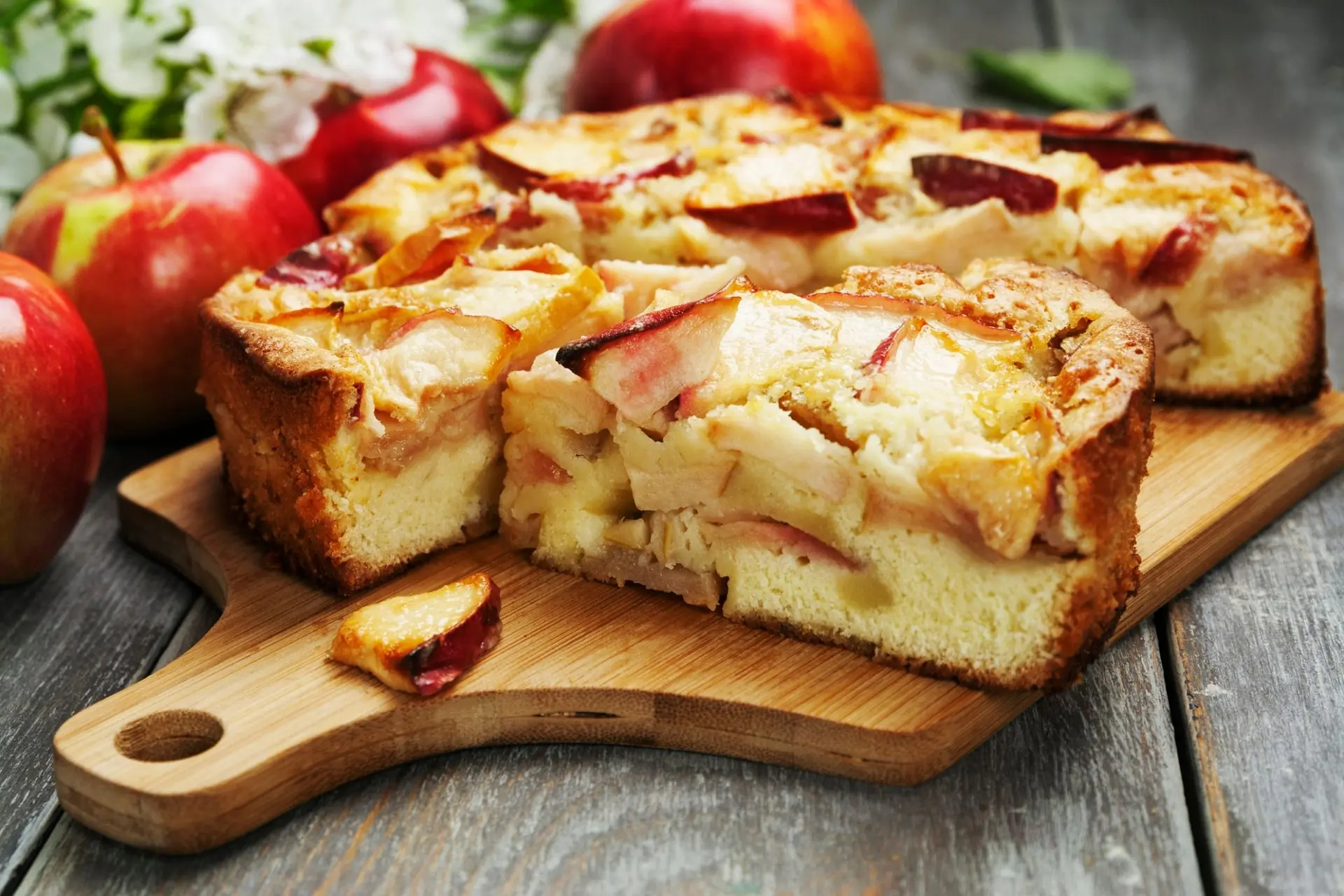 Recette de la tarte aux pommes charlotte