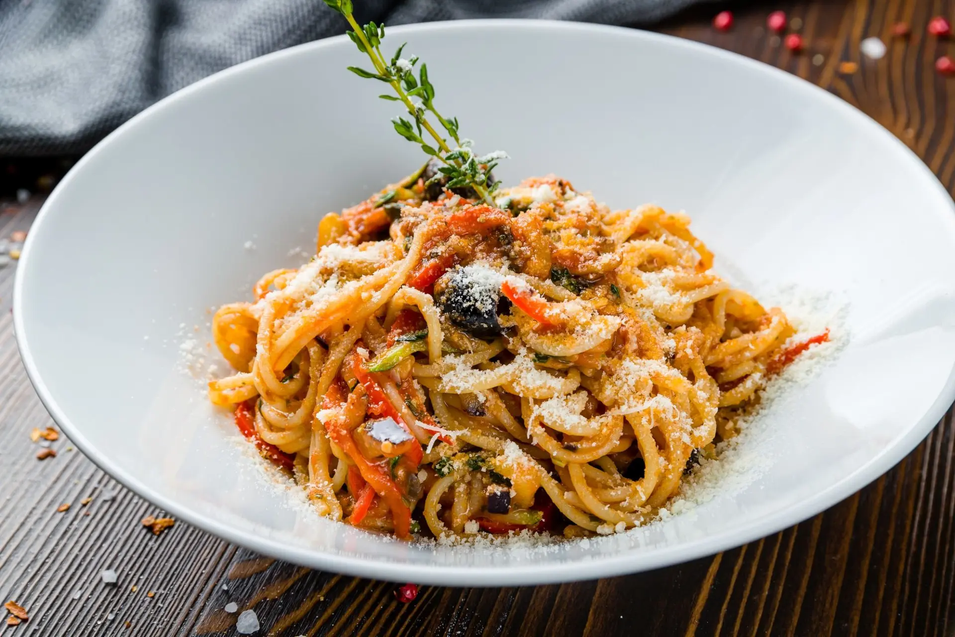 Recette spaghettis à la sauce tomate