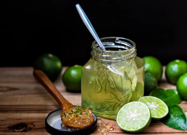 Marmelade de citrons verts