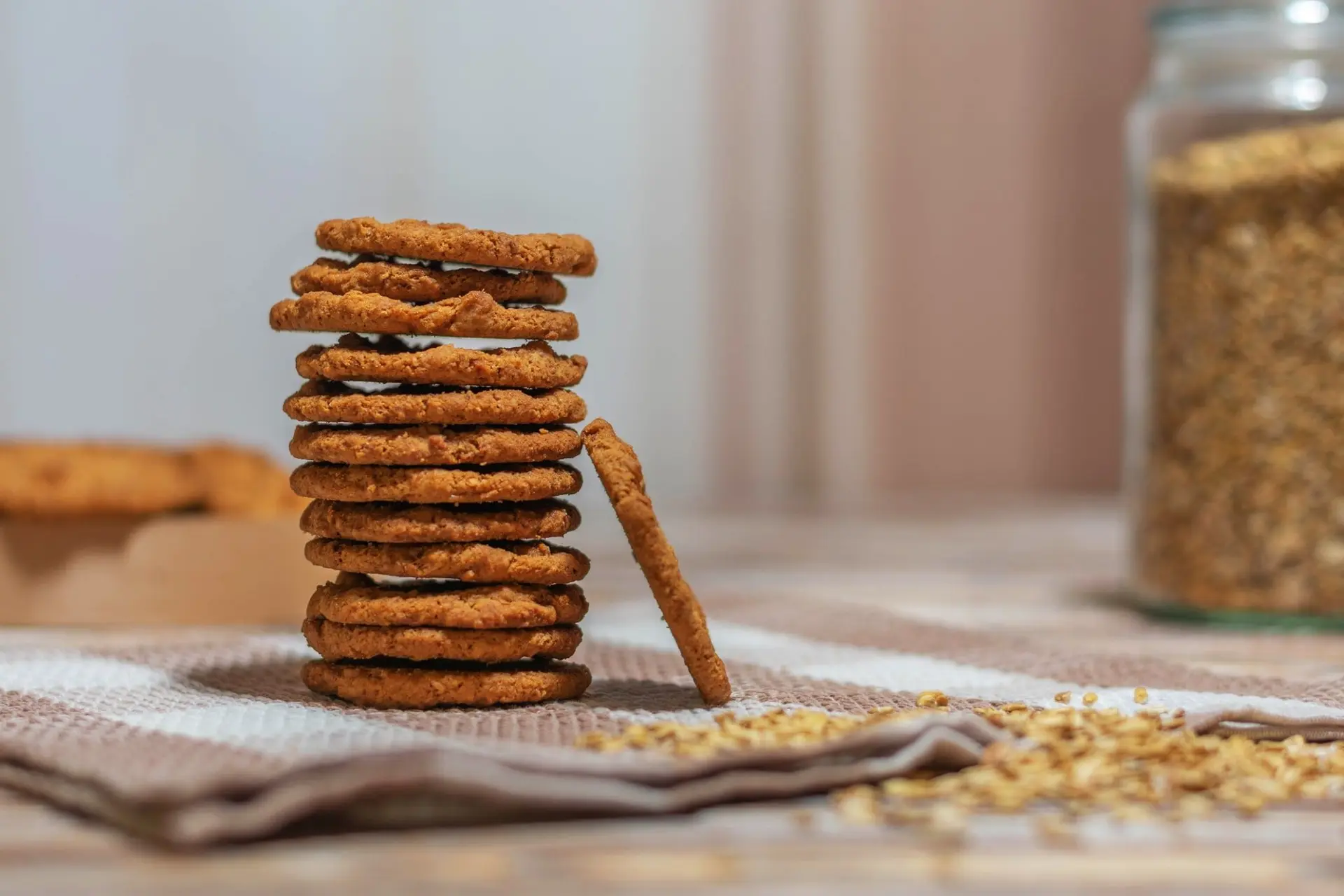 Biscuits croustillants à l’avoine
