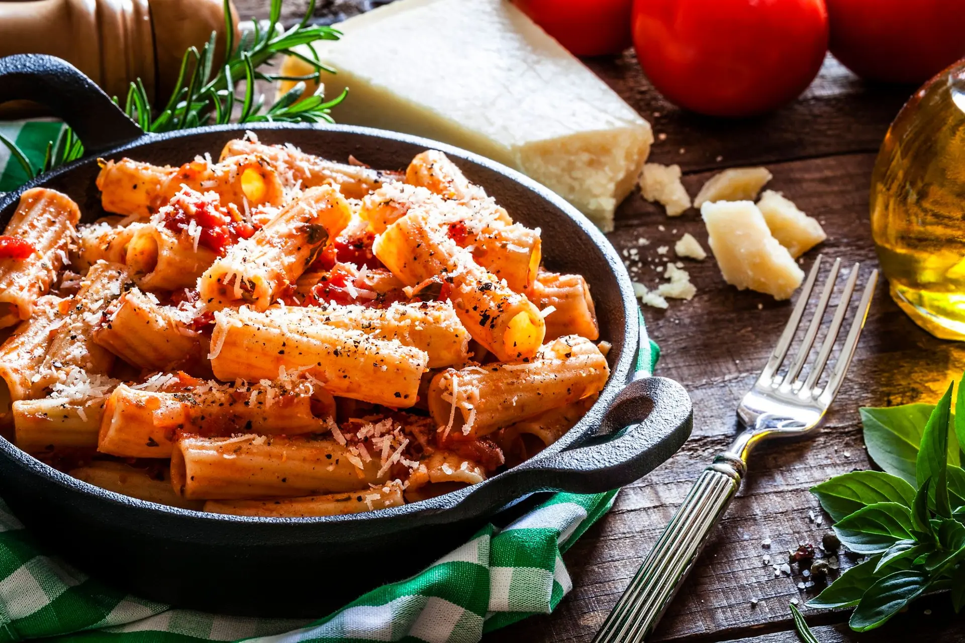 Recette pâtes tomate fromage