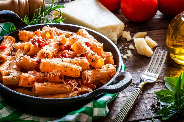 Recette pâtes tomate fromage