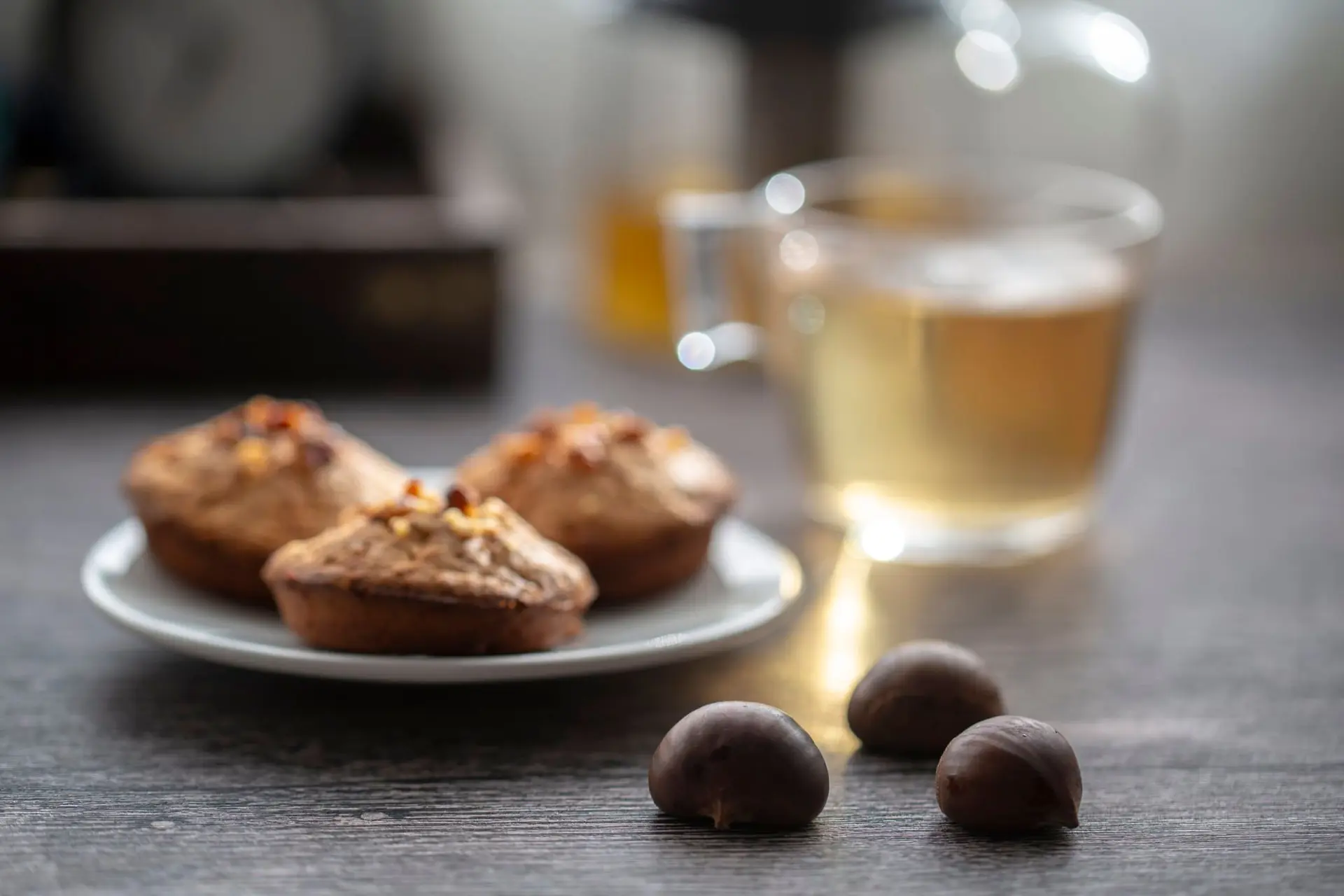 Muffins à la châtaigne