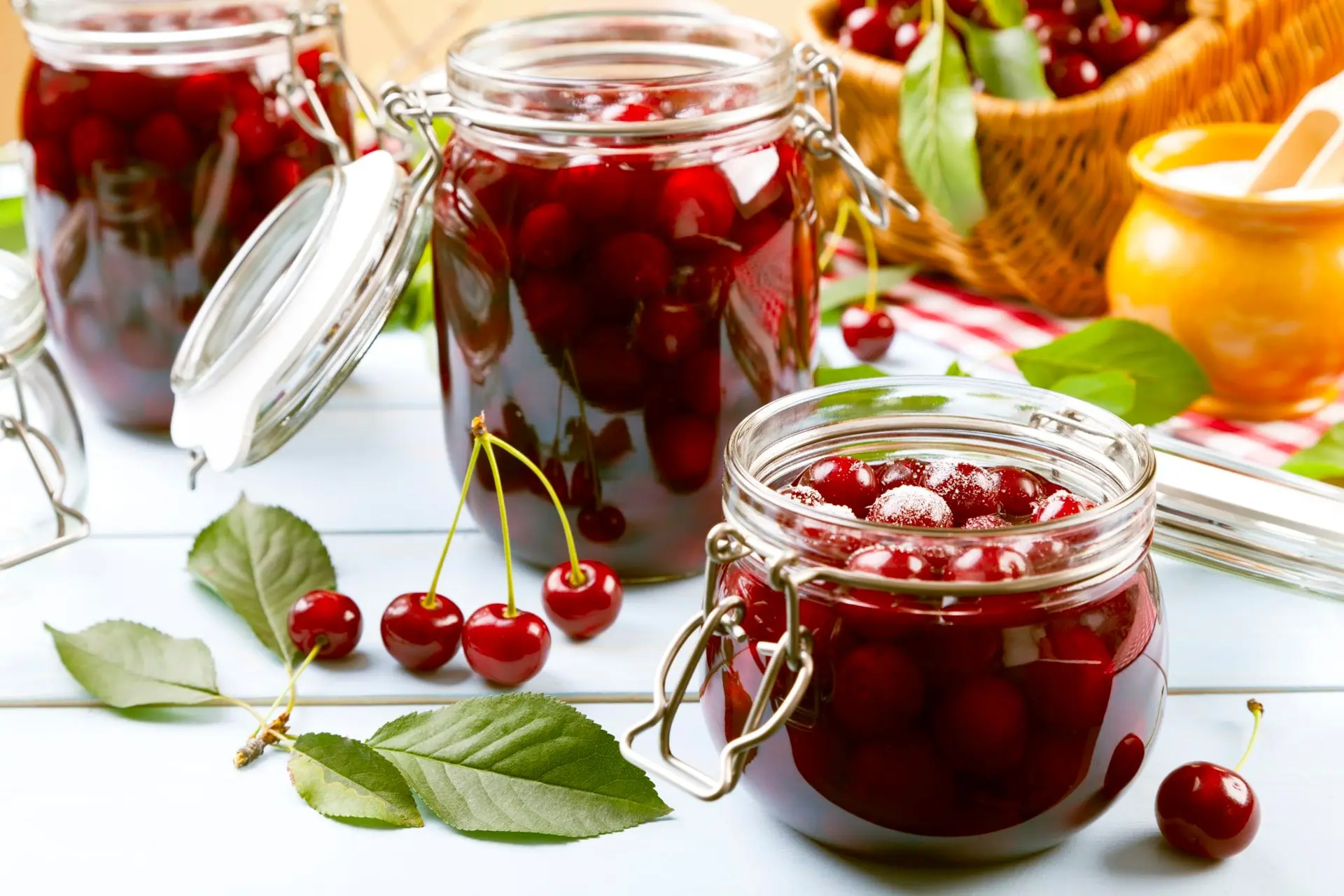 Compote de cerises