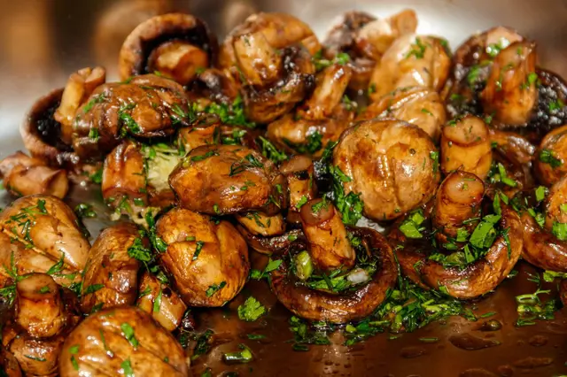 Recette sauté de champignons au persil