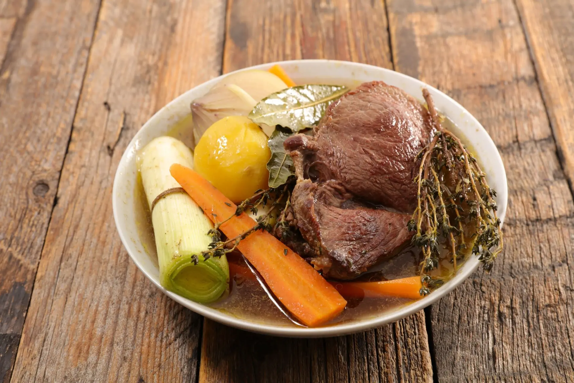 Recette de pot-au-feu de bœuf traditionnel