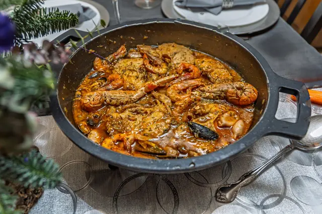 Zarzuela de marisco (ragoût de fruits de mer traditionnel espagnol)