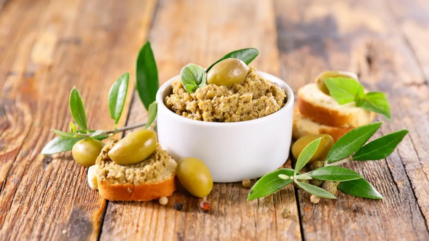 Recette de la tapenade aux olives vertes