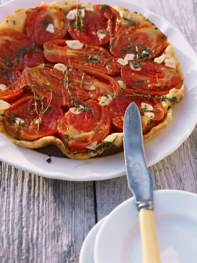 Tarte Tatin aux tomates