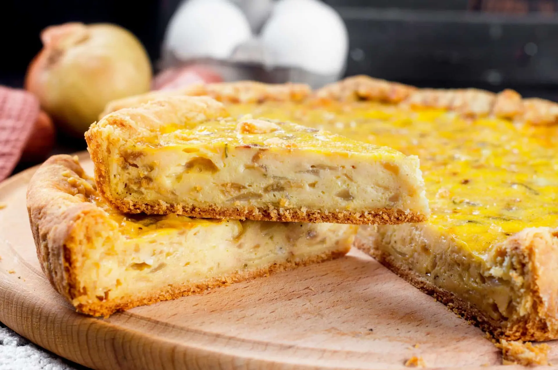 Quiche à l'oignon