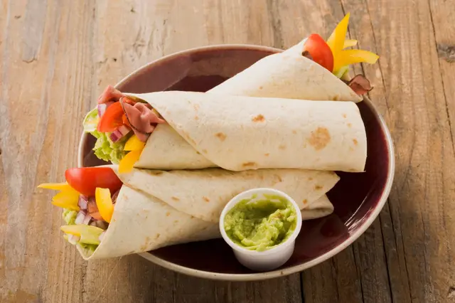 Wraps au bœuf et à l'avocat