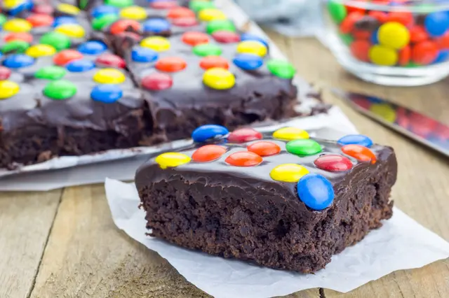 Brownies aux M&amp;M's