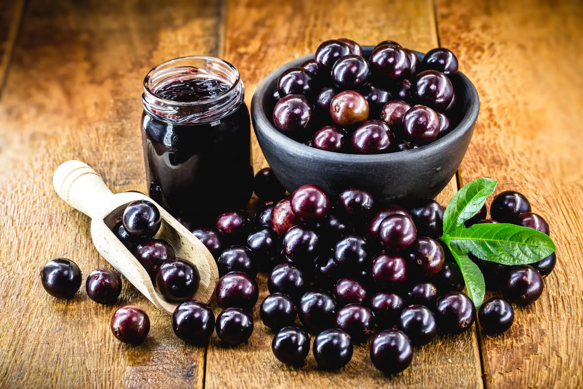 Confiture de jaboticaba (fruit exotique)