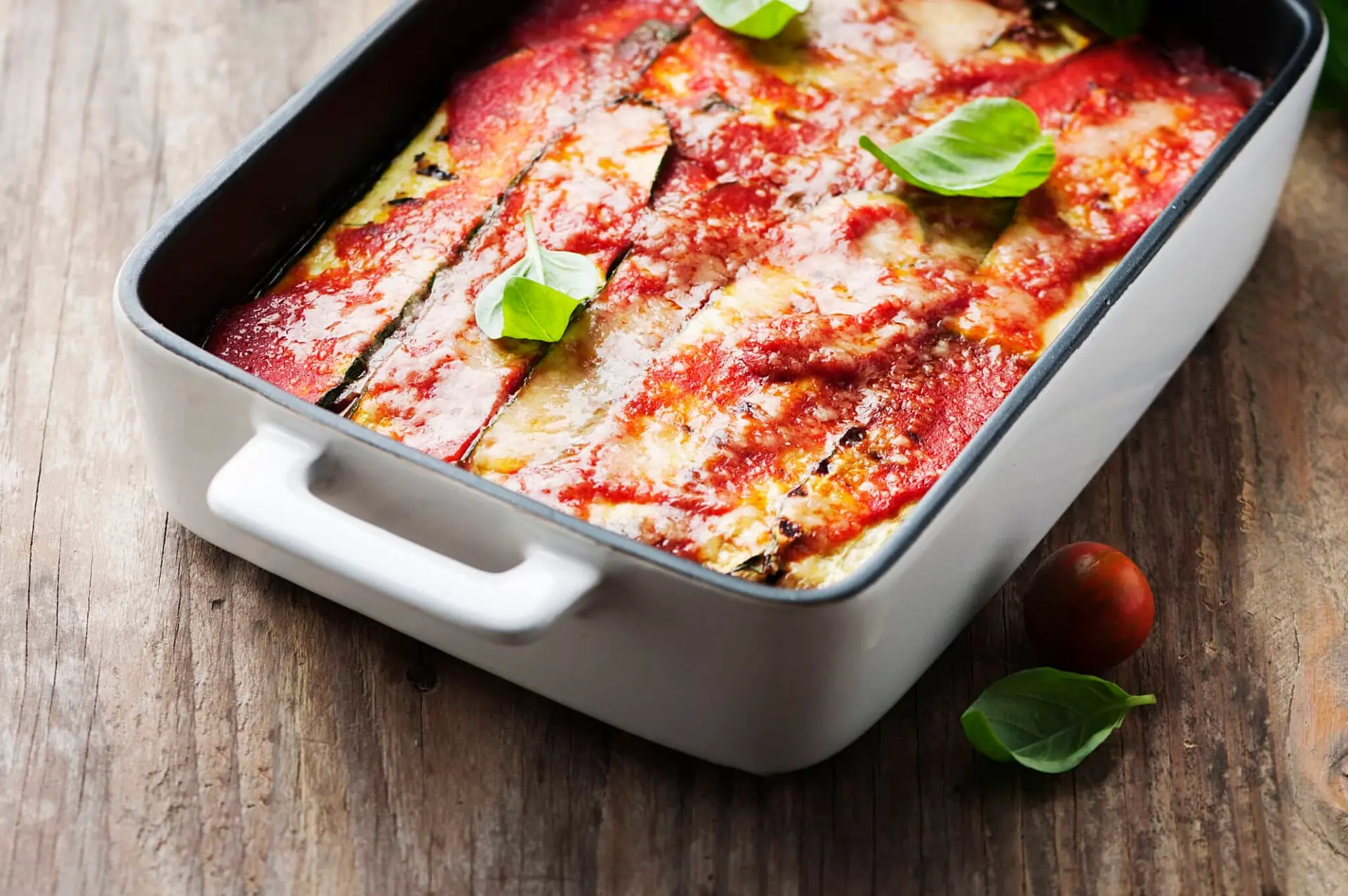 Recette courgette à la parmigiana