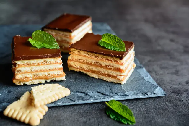 Craquelin au caramel au chocolat